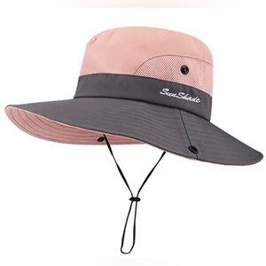 Lightweight, Foldable Sun Hat, Ponytail Compatible- Great For Outdoor Adventures